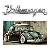 Emblema Volkswagen Cofre Tapa Motor Cromado Vocho Clasico 02