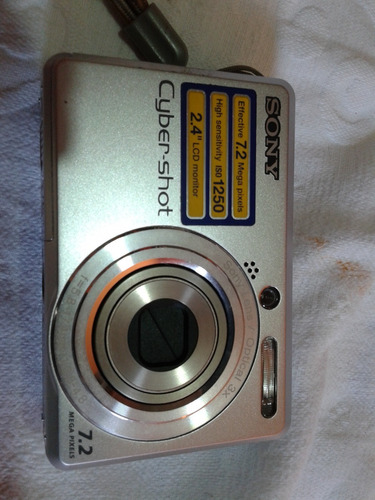 Câmera Digital Sony Dsc-s730 7,2mp - Com Defeito