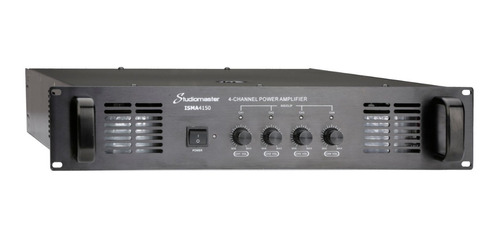 Amplificador Multizona 150w X 4 Studiomaster Isa4150