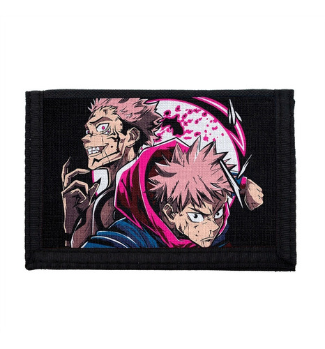 Billetera Nylon Itadori Y Sukuna Jujutsu Kaisen Anime Ters