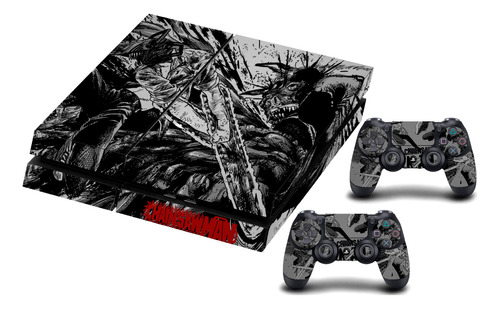 Skin Para Playstation 4 Fat Modelo (70839ps4f) Chainsaw