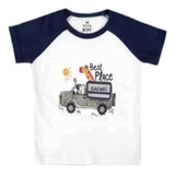 Camiseta Infantil Menino Safari Hering Kids