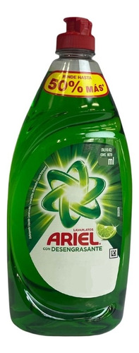 Jabon Liquido Ariel Para Trastes Y Lavaplatos Limon 750ml