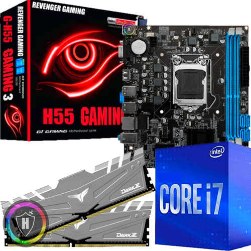 Kit Upgrade Gamer - Intel Core I7 3.8ghz + H61 + Memoria Ram
