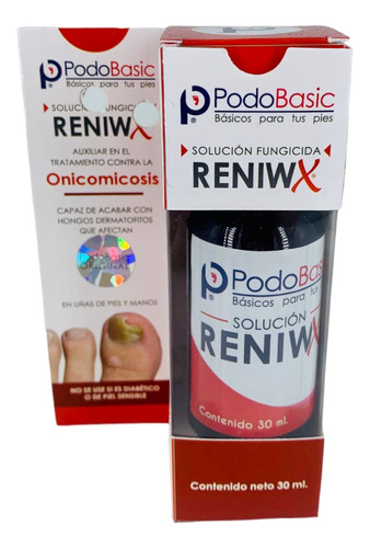 Solución Fungicida Podobasic Reniwx P/ Onicomicosis En Uñas