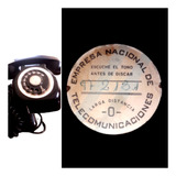 Telefono De Linea Año 1956 Estandar Electric Entel Excelente