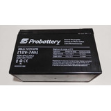 Batería Probattery 12 V 7 A Ups //alarma Bsla-1270-cpb