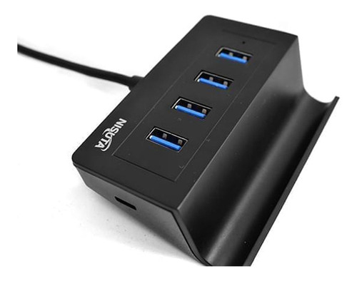 Adaptador Hub Usb 3.0 A 4 Puertos Usb 3.0 Alimentación Exter