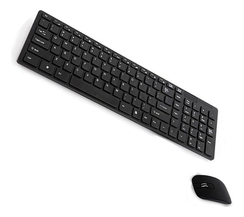 Kit Teclado E Mouse Sem Fio Bluetooth Abnt2 Usb Pc Notebook