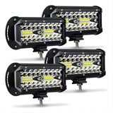 Luces Led Para Carro 7 Pulgadas 120w Barra De Luz Led 4pcs