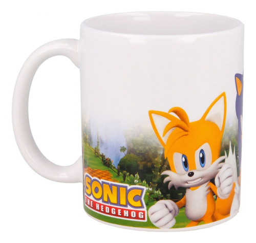 Taza Tazon Sonic The Hedgehog Original Ceramica 350ml