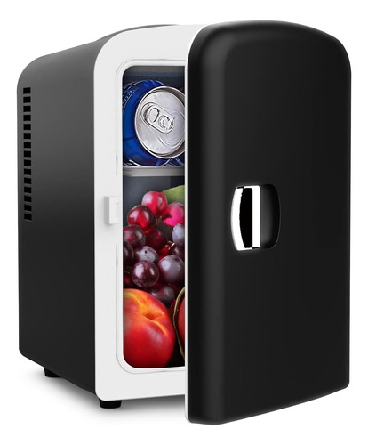 Mini Refrigerador Con Calentador Y Capacidad De 4 Litros