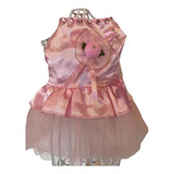 Micro Vestido Perrita Gatita Conejita Rosa Elegante Coqueto