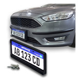 Ford Focus 4p 2015 Al 2019 Protector Frontal Patente Y Paragolpes Antishox® 25mm Silvaflex