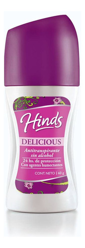 Desodorante Antitraspirante Hinds Delicious Roll On 60 Ml