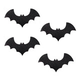Aplique Eva Halloween Morcego M Laços E Acessórios 6und