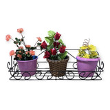 Porta Vaso Plantas Suporte Floreira Parede Orquídea 20x20x70