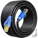 Cable Ethernet Cat 8 De Alta Velocidad, Cable Exterior ...