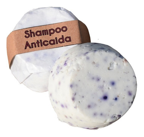 Shampoo Sólido Vegano Anticaída Cabello Frágil