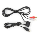 Coche Cable Estéreo Auxiliar Usb 3,5 Mm Hembra A 2 Rca Macho