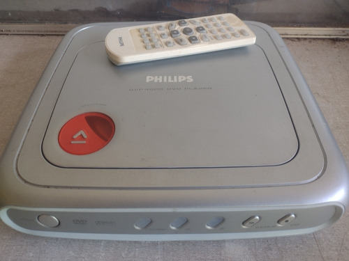 Dvd Player Philips Dvp 4000 Bivolt Controle Original Coleção