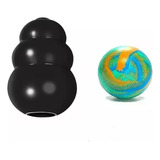 Combo Juguete Rellenable + Pelota De Caucho (3607)