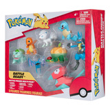 Multipack Listo Para La Batalla 8 Figuras Pokémon