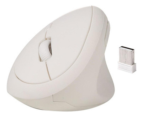 Mouse Vertical Ergonómico 1600dpi Recargable Cómodo Juego