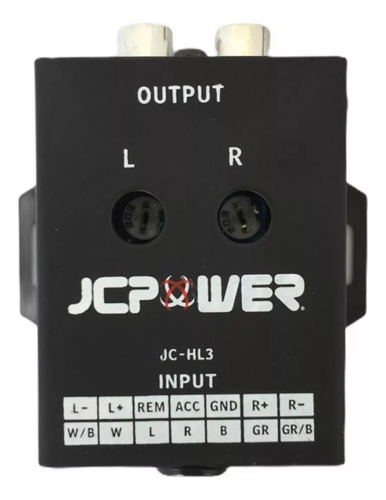 Convertidor De Señal Altas A Bajas Jc Power Jchl3