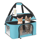 Bejibear Transportín Grande Para Gatos Para 2 Gatos, Transp