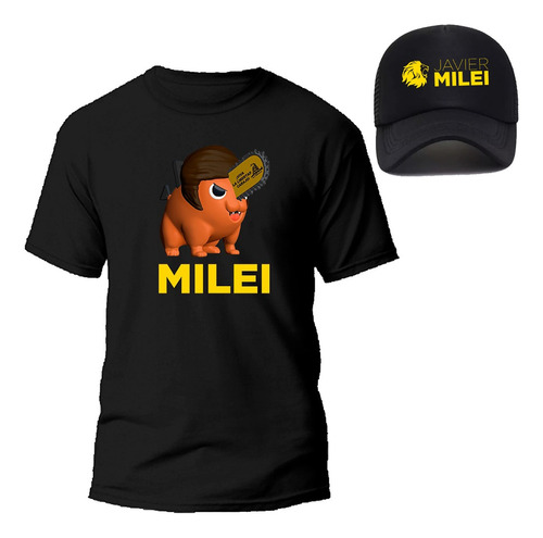 Combo Remera + Gorra Milei Presidente Libertarios 