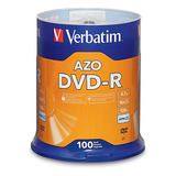 Dvd-r Verbatim 4.7gb 16x-100 Udes.