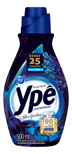 Amaciante De Roupas Concentrado Ypê Azul 500ml Atacado