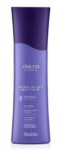 Shampoo Amend Expertise Matizador Specialist Blonde 250ml