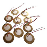 10 Sensores Para Bateria Eletronica Pads E Pratos Piezo 27mm