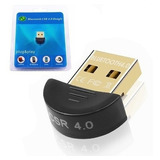 Adaptador E Receptor Usb Bluetooth 4.0 Plug And Play Pc Note