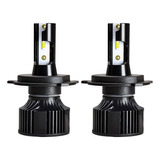 H4 Auto Kit Faros De Led Luz  Luz Alta Y Baja 24000 Lm