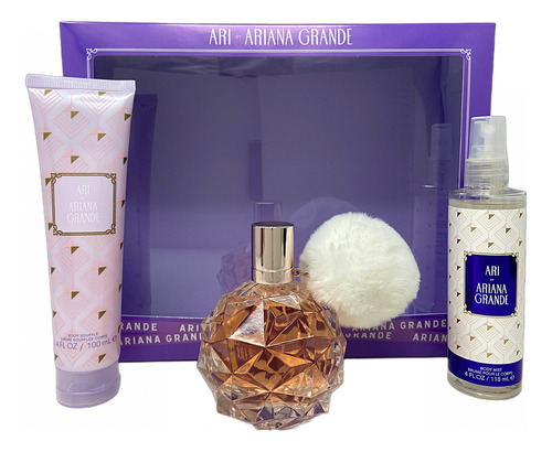 Ariana Grande Ari (bl+bm) Set De 3 Pz Para Mujer