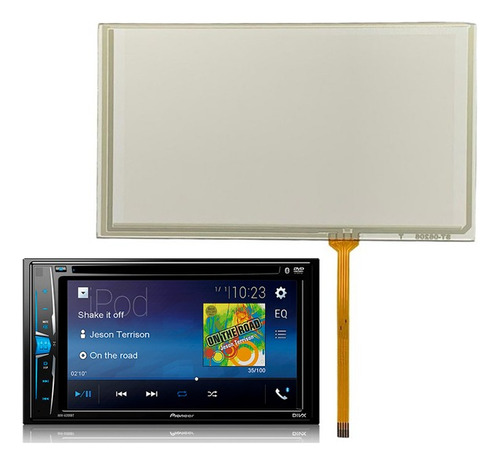 Tela De Toque Touch Screen Multimidia Nova Pioneer Avh-208bt