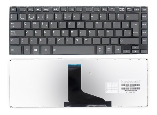 Teclado Toshiba Satellite C840 C840d C845 C845d L800 Español