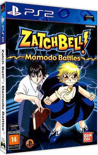 Zatch Bell! Mamodo Battles Pra Ps2 Slim Travado Leia Desc.