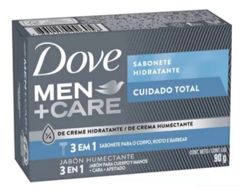  Pack X 3 Unidades Jabón Dove Men + Carne 3 En 1