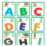 Papel De Parede Adesivo Infantil Alfabeto Colorido - 2,10m