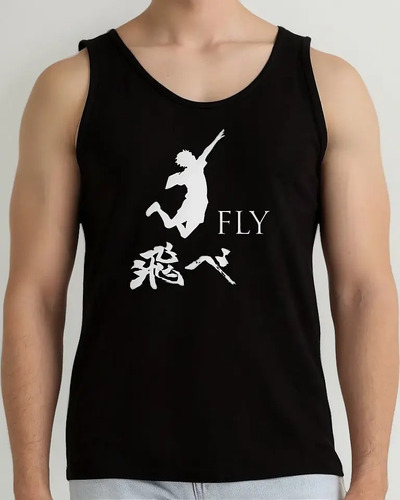 Playera Tirantes Fly Camiseta Tank Top Gym Haikyuu Anime