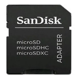 Kit 100 Adaptador Sd Sandisk Leitor Micro Sd Sdhc Sdxc