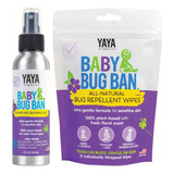 Yaya Organics Baby Bug Ban Spray.repelente Totalmente Natura
