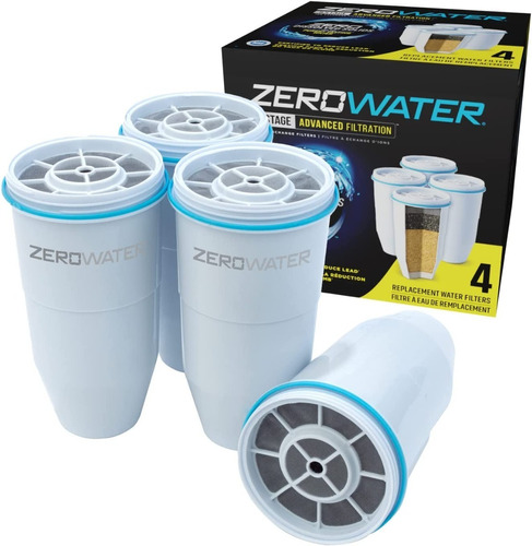 Zerowater Official 5-stage Water Filter 4 Pack Filtro Agua