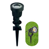 Lampara Led Estaca 7w Foco Exterior Jardin Jabalina Luz Fria