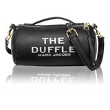 Jacobs marc The duffle Bolso Mujer Negro Cuero Bandolera