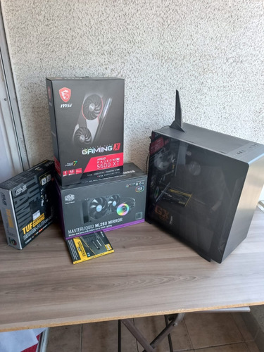 Pc Asus B550m Wifi-ryzen 5 3600 + Msi Rx5600xt+ W/c 280mm 